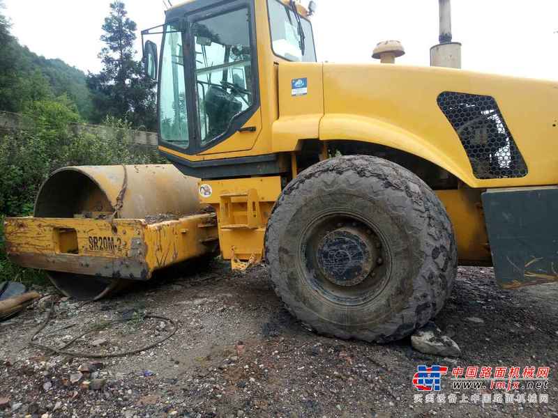 贵州出售转让二手8000小时2009年山推SR20M单钢轮压路机
