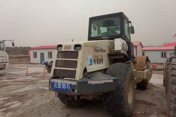 黑龙江出售转让二手8000小时2009年洛建ZY18单钢轮压路机