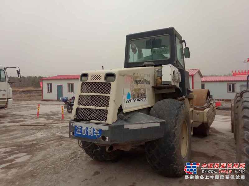 黑龙江出售转让二手8000小时2009年洛建ZY18单钢轮压路机