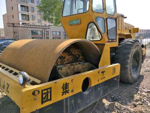 辽宁出售转让二手10000小时2006年徐工YZ18JC单钢轮压路机