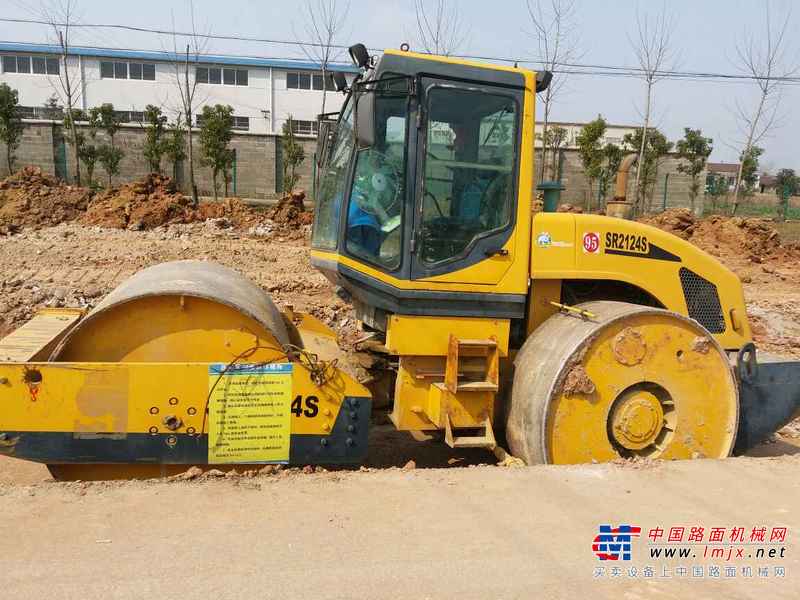 安徽出售转让二手9500小时2011年山推SR2124S三轮压路机