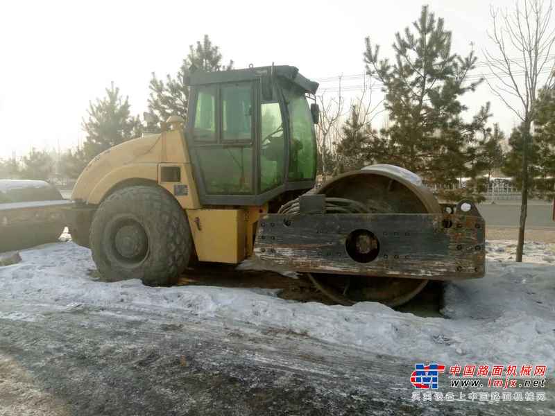 黑龙江出售转让二手7000小时2006年洛阳路通LT220B单钢轮压路机