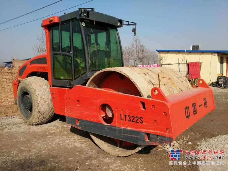 山西出售转让二手5000小时2008年洛阳路通LT322S单钢轮压路机