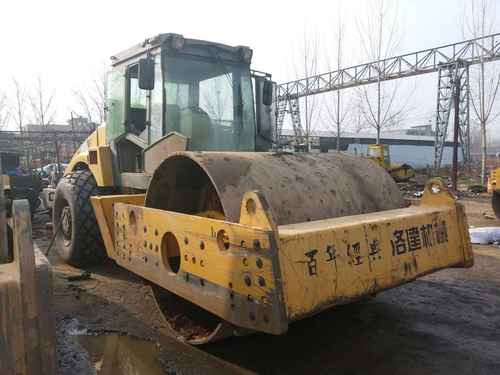河南出售转让二手4762小时2011年洛建LSS2101单钢轮压路机