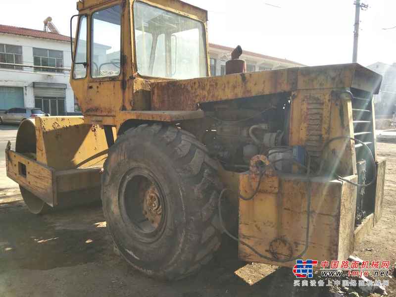 山西出售转让二手6000小时2007年洛建YZ16B单钢轮压路机