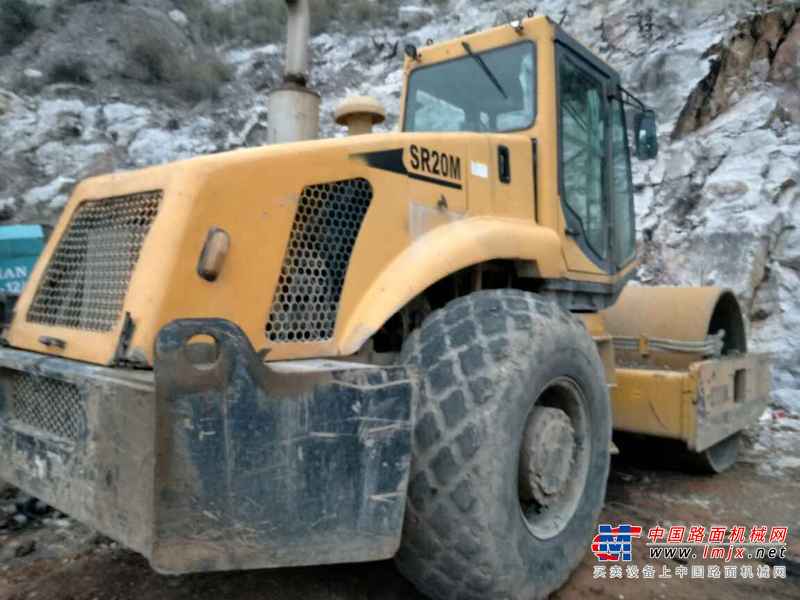 贵州出售转让二手8492小时2010年山推SR20M单钢轮压路机