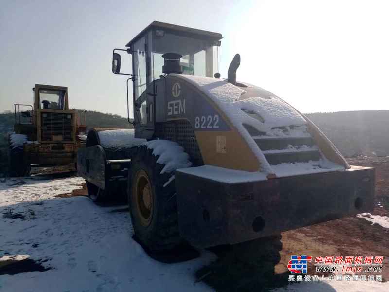 山西出售转让二手7000小时2010年山工SEM8222单钢轮压路机