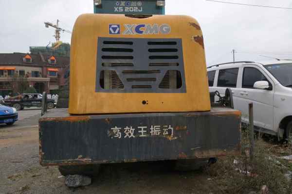 贵州出售转让二手8319小时2008年徐工XS222J单钢轮压路机