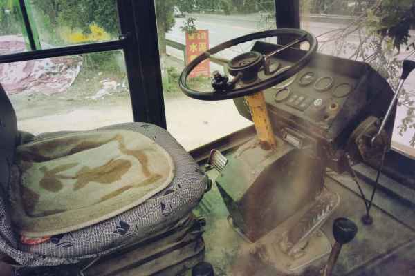 山西出售转让二手7000小时2007年洛建YZ220单钢轮压路机