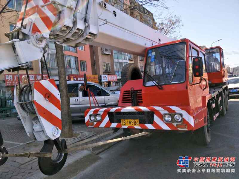 辽宁出售转让二手10000小时2007年浦沅JQZ25汽车起重机