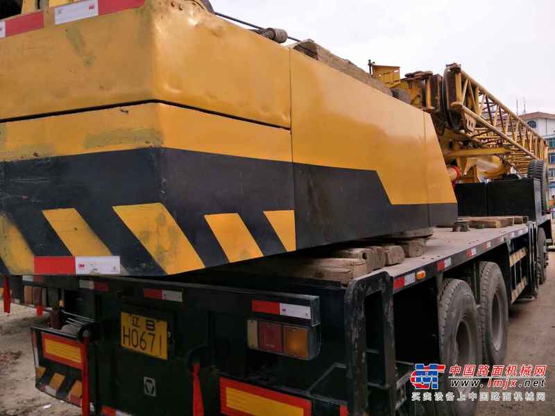 辽宁出售转让二手7000小时2008年徐工QUY50汽车起重机