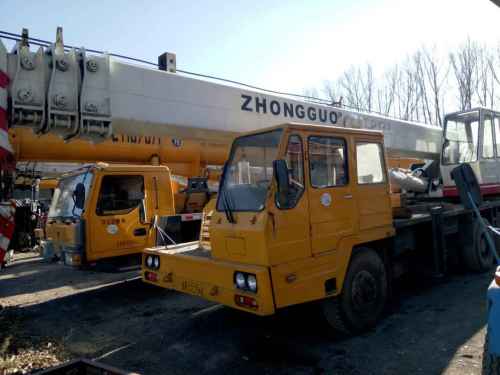 山西出售转让二手12000小时2003年东岳重工TAZ5353JQZQY25A汽车起重机
