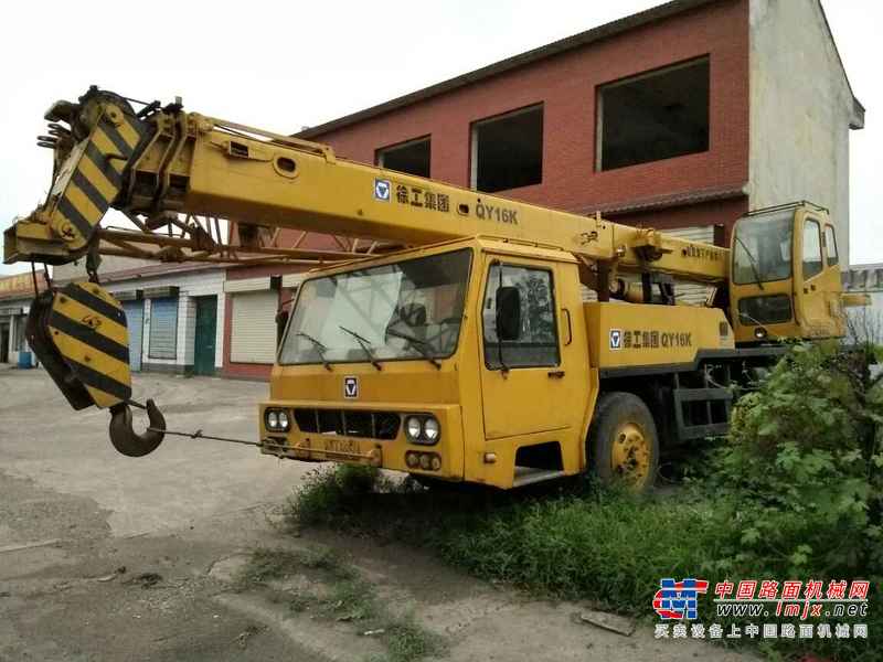 山西出售转让二手8000小时2004年徐工QZ16D汽车起重机