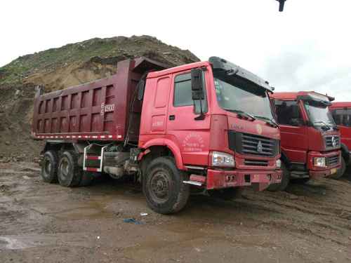 吉林出售转让二手2010年中国重汽豪沃ZZ5437N466741自卸车