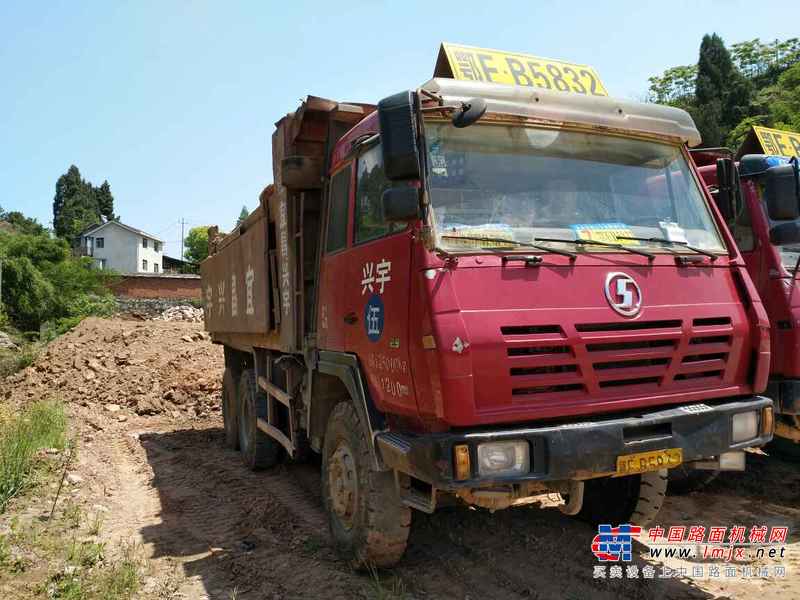 湖北出售转让二手2013年陕汽奥龙SX3255BR384自卸车