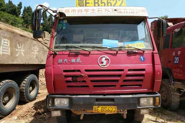 湖北出售转让二手2013年陕汽奥龙SX3255BR384自卸车