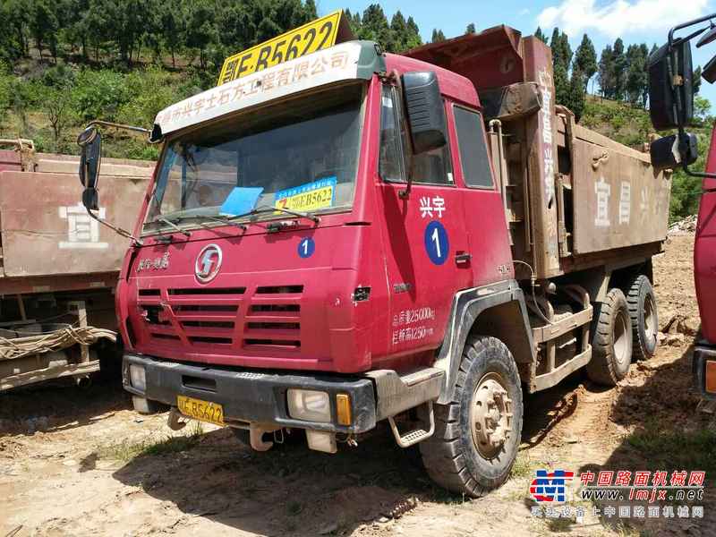 湖北出售转让二手2013年陕汽奥龙SX3255BR384自卸车