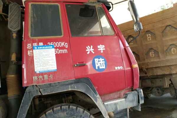 湖北出售转让二手2012年陕汽奥龙SX3255BR384自卸车
