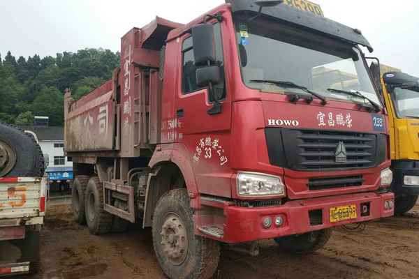 湖北出售转让二手2012年中国重汽豪泺ZZ3257N3648B自卸车