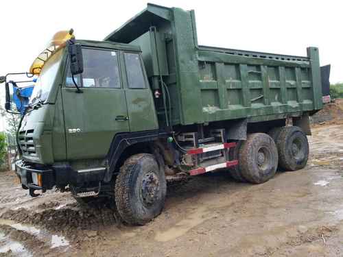 湖北出售转让二手2012年陕汽奥龙SX3254BM384自卸车