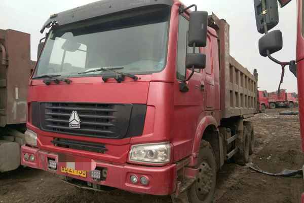 吉林出售转让二手2009年中国重汽豪沃ZZ3257M2941自卸车