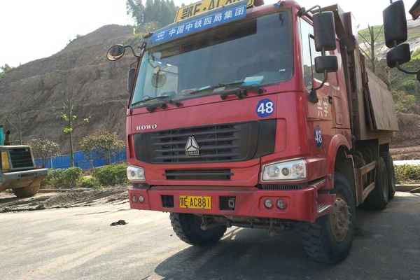湖北出售转让二手2012年中国重汽豪泺ZZ3257N3648B自卸车