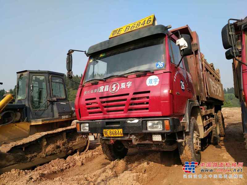 湖北出售转让二手2012年陕汽奥龙SX3255BR384自卸车