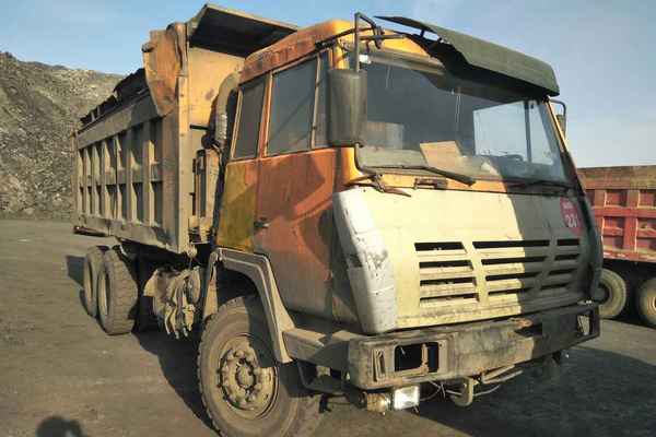 山西出售转让二手2008年陕汽奥龙SX3256UR404自卸车
