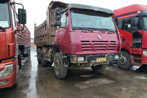 湖北出售转让二手2010年陕汽奥龙SX3254BM384自卸车