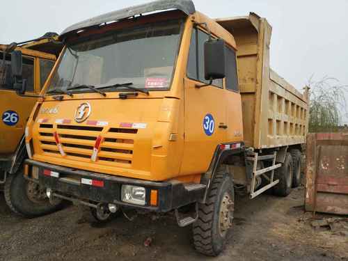 山西出售转让二手2011年陕汽奥龙SX3254BM384自卸车