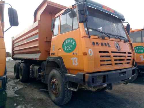 山西出售转让二手2013年陕汽奥龙SX3255DR354自卸车