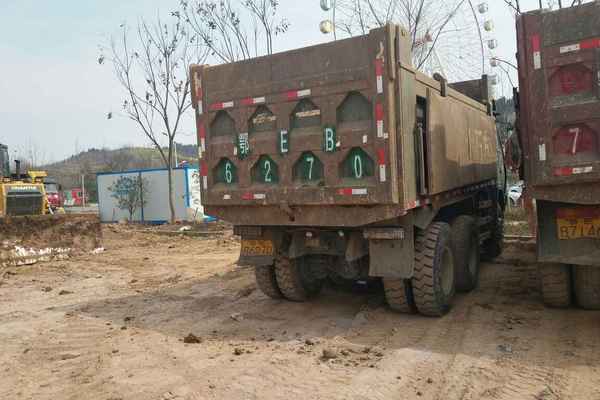 湖北出售转让二手2009年陕汽奥龙SX3254BM384自卸车