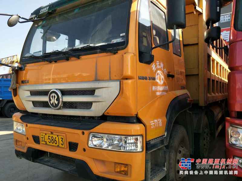 云南出售转让二手2014年中国重汽斯太尔ZZ3251M3642W自卸车