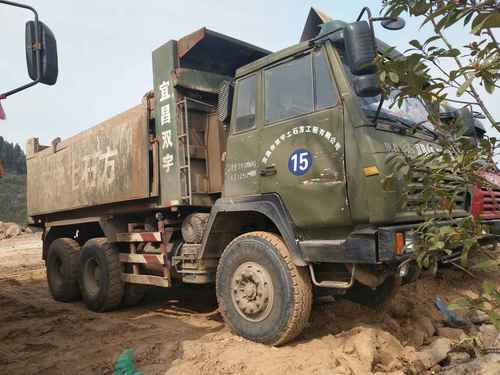 湖北出售转让二手2009年陕汽奥龙SX3254BM384自卸车