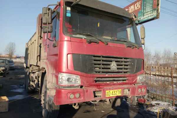 吉林出售转让二手2009年中国重汽豪泺ZZ3257N3648W自卸车