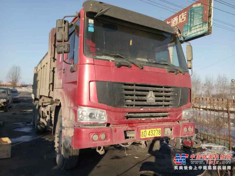 吉林出售转让二手2009年中国重汽豪泺ZZ3257N3648W自卸车