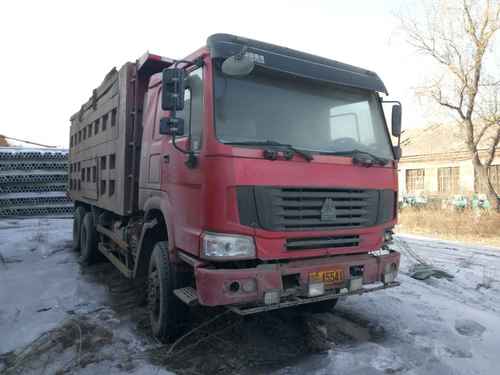 吉林出售转让二手2009年中国重汽豪沃ZZ3257M2941自卸车
