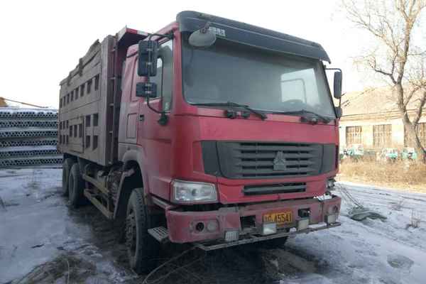 吉林出售转让二手2009年中国重汽豪沃ZZ3257M2941自卸车