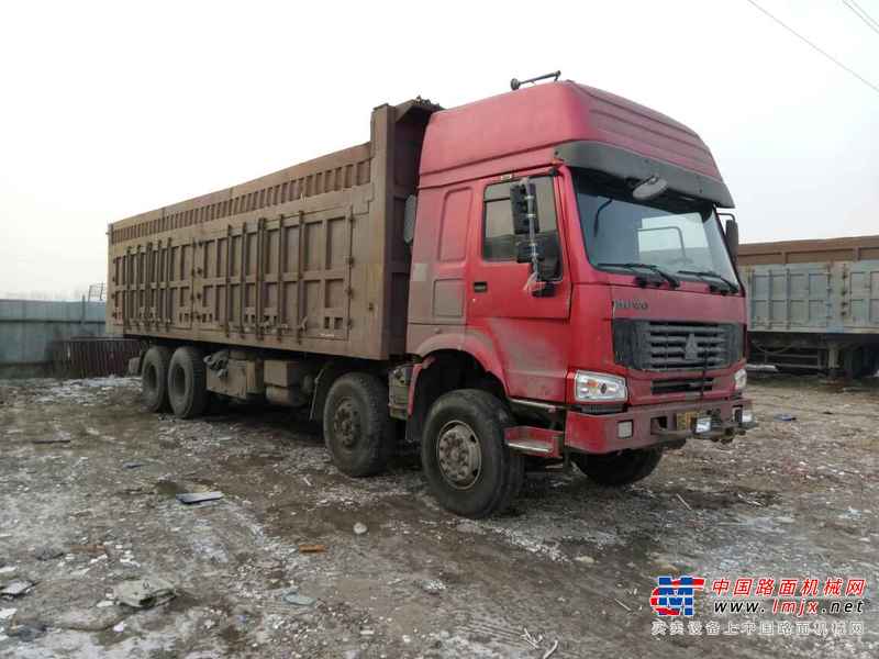 吉林出售转让二手2010年中国重汽豪沃ZZ3257M2941自卸车