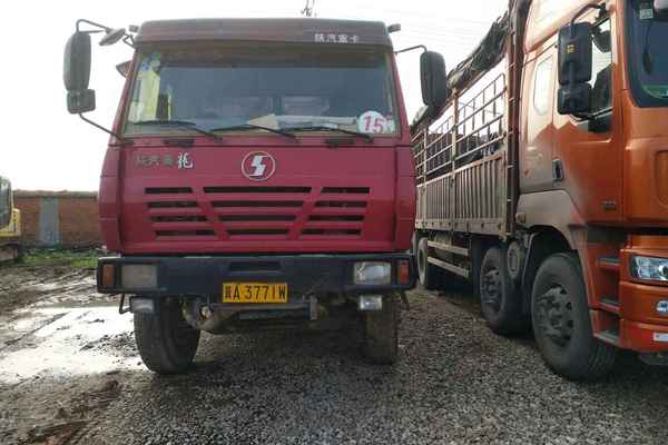 湖北出售转让二手2010年陕汽奥龙SX3254BM384自卸车