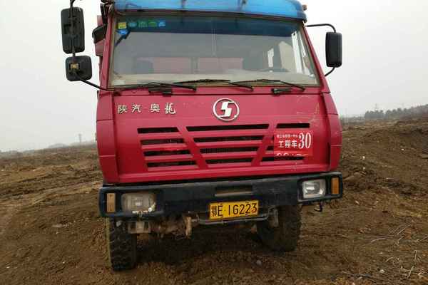 湖北出售转让二手2009年陕汽奥龙SX3254BM384自卸车