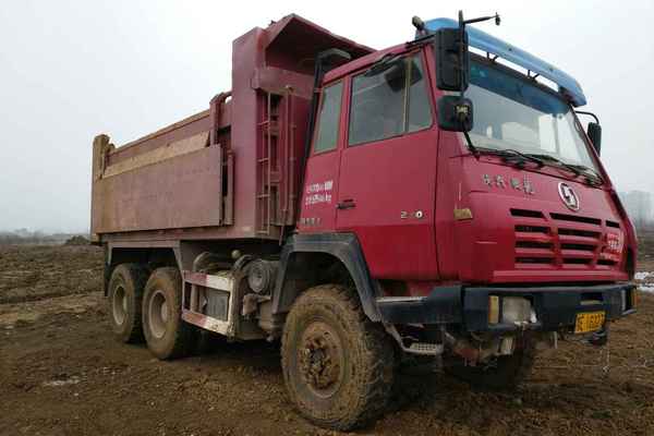 湖北出售转让二手2009年陕汽奥龙SX3254BM384自卸车
