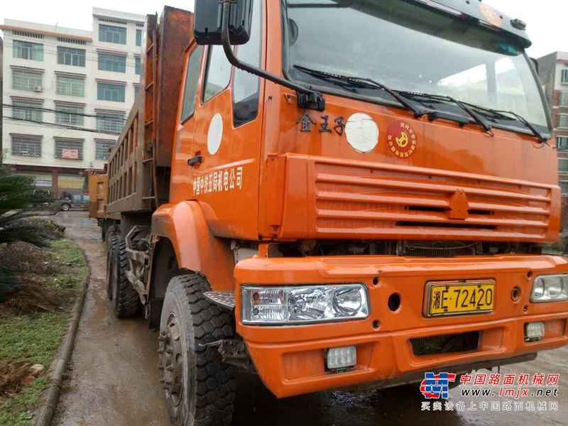 湖南出售转让二手2010年中国重汽金王子ZZ3251N4041D1自卸车
