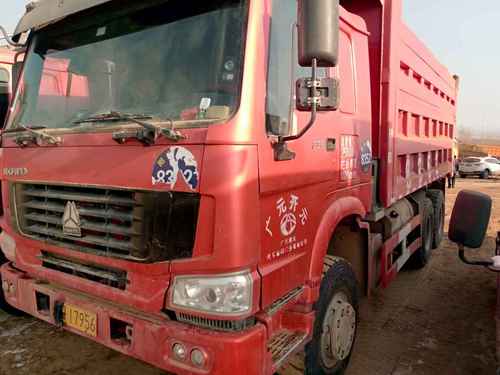 山西出售转让二手2010年中国重汽豪沃ZZ3257M2941自卸车