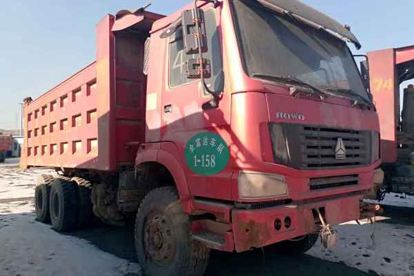 山西出售转让二手2014年中国重汽豪沃ZZ3257M2941自卸车