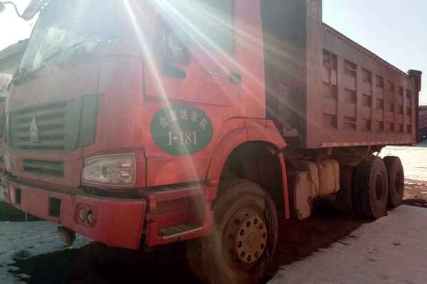 山西出售转让二手2014年中国重汽豪沃ZZ3257M2941自卸车