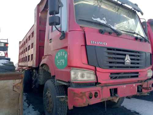 山西出售转让二手2014年中国重汽豪沃ZZ3257M2941自卸车