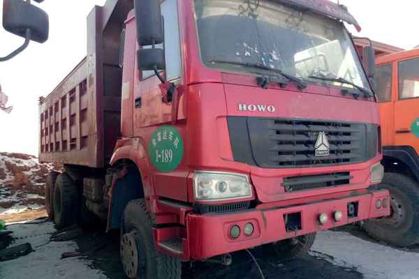 山西出售转让二手2014年中国重汽豪沃ZZ3257M2941自卸车
