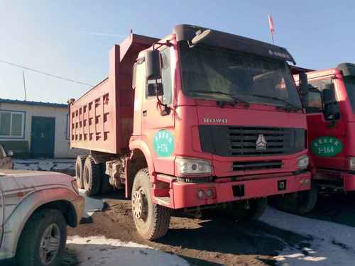 山西出售转让二手2014年中国重汽豪沃ZZ3257M2941自卸车