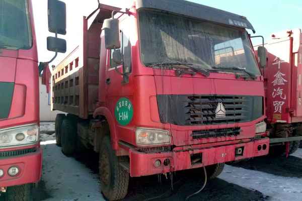 山西出售转让二手2014年中国重汽豪沃ZZ3257M2941自卸车